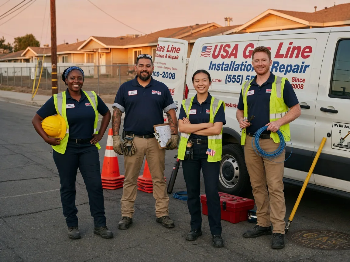 Gas Line Installation company in College, AK